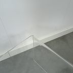 Kunststof Gebogen Plexiglas Tafel Vintage thumbnail 4