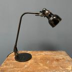 Zwarte Rademacher Bureaulamp Met Kleine Emaille Kap thumbnail 24