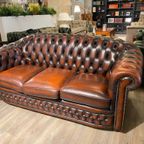 Nottingham Chesterfield 3 Zits Bank In Dark Rust Springvale thumbnail 4