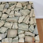 Vintage Hollywood Regency Salontafel Met Marmer Blad. 505 thumbnail 12