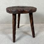 Vintage Brutalist Stool thumbnail 2