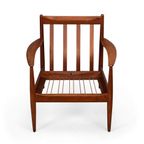 Deens Design Geherstoffeerde Fauteuil By Grete Jalk Door France & Son, 1960s thumbnail 10