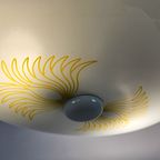 Paraplulamp - Retro - Vintage - Glas - Metaal - 3E Kwart 20E Eeuw thumbnail 8