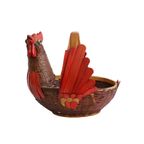 Vintage Rotan Mandje Kip, Jaren '70/'80 thumbnail 4