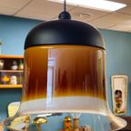 Vintage Peill Putzler Hanglamp Plafondlamp Glas thumbnail 2