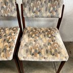 Vier Zeldzame Vintage Eetkamerstoelen, Model 641p, Rudolf Glatzel Voor Thonet thumbnail 19