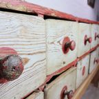 Antique Industrial Workshop Cabinet thumbnail 9