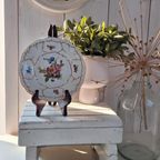 Vintage Voorraad Pot Met Deksel, Groen Bruin Met Reliëf Deco thumbnail 14