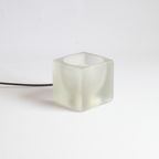 Glass Cube Lamp By Peill And Putzler, Germany 1970S thumbnail 3