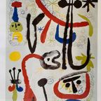 Miro Art-Print Van Schilderij In Lijst 60 X 50 Cm thumbnail 4