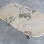 Vintage Salontafel | Tafel | Marmer | Zweden (2) thumbnail 4