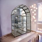 Vintage Glazen Mini Etagere / Vitrine / Case thumbnail 2