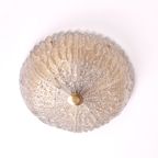Carl Fagerlund Kristal En Messing Plafonnière, Lyfa 1960s thumbnail 3