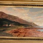 19th Century English Landscape By Alexander Wüst (1837-1876) thumbnail 17