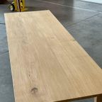 Franse Eettafel Antiek Eiken 260Cm thumbnail 9