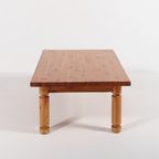 Pine Coffee Table By Sven Larsson, Sweden 1960S thumbnail 6
