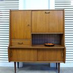 Prachtige Retro Vintage Midcentury Travertin Salontafel thumbnail 16