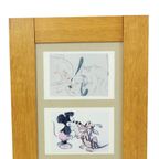 Ingelijste Disney Postkaarten Schetsen The Art Group Memorabilia thumbnail 5