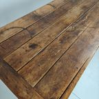 Franse Antieke Eettafel thumbnail 13