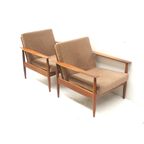 Set Van 2 Vintage Deens Design Fauteuils Uit De Jaren ’60 thumbnail 3