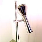 Chrome Floor Lamp By Hustadt Leuchten, 1970S thumbnail 5