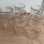 #vintage#, Originele Pastis Glazen, 5 Ex. thumbnail 7