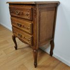 Vintage Queen Ann Ladekastje Ladekast, Commode Dressoir Nachtkastje 13 thumbnail 8