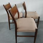 Design Eetkamerstoelen C. Braakman Type Sa 10 Voor Pastoe (jaren 50) thumbnail 17