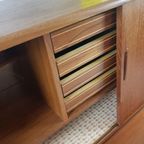 Vintage Deens Highboard | Drankenkast Buffetkast Teak Danish thumbnail 7