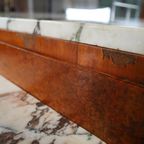 Art Deco Buffet, Macassar Ebony And Walnut Burl, 1920-1930 thumbnail 8