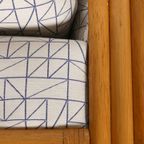 Sofa 2-Zit Bamboo And Rattan Met Grafisch Patroon thumbnail 14