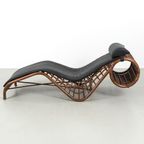 Vintage Flechtatelier Schütz Chaise Longue 69212 thumbnail 3