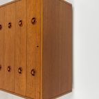 Scandinavisch Vintage Teak Fineren Ladekast Kajanin thumbnail 15