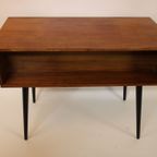 Mid-century Vintage Bureautje – Jaren ’60 – Teak – Design Bureau / Schrijftafel / Retro Meubel thumbnail 10