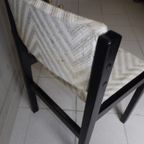 6 Pastoe Stoelen Japanse Serie Van Cees Braakman 1960 thumbnail 3