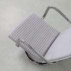 2x Vintage Draaifauteuil, 1980s Nieuwe Kussens thumbnail 6