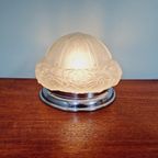 Art Deco Plafondlamp In Gesatineerd Glas, 1920-30S thumbnail 13