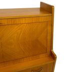 Vintage Secretaire Kastje Zweedse Jaren 60 Werkplek thumbnail 12