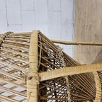 Vintage Rotan Peacock Chair Emmanuelle / Pauwen Stoel (h150cm) thumbnail 16