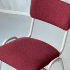 Retro Eettafelstoelen Nieuw Eetkamerstoelen Stof Prijs P/St thumbnail 4