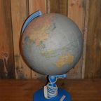 Retro Globe Met Papier Kaart thumbnail 2