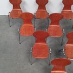 10x Eromes Pagholz Industriële Stapelbare Design Stoel thumbnail 20