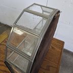 Vintage Glazen Mini Etagere / Vitrine / Case thumbnail 9