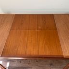 Eettafel | Teak | Jaren 60 | Verlengbaar thumbnail 6
