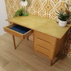 Vintage Bureau / Schrijftafel / Desk thumbnail 6