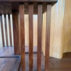 Hele Mooie Art Deco Boekenmolen Boekenkast Drankkast Eiken thumbnail 7