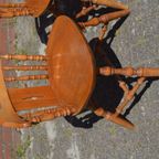 Cafestoelen Van Beukenhout Set Van 4 thumbnail 3