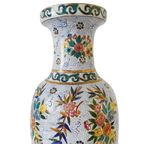 Chinese Vloervaas Xl Bloemen Vintage 1960’s thumbnail 5
