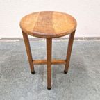 Antieke Plantentafel Art Nouveau Artdeco Vintage Tafeltje thumbnail 7