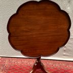 Victoriaanse Antieke Salontafel Of Thee Tafeltje. thumbnail 3